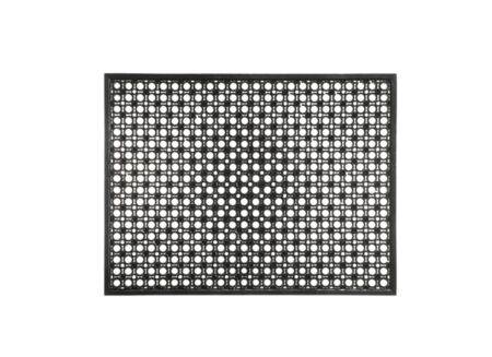 Deurmat Lizzy 62x48cm vinyl zwart