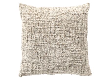 Kussen Noret 45x45cm - polyester - whitecap grey