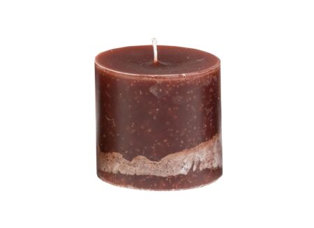 Kaars Ø10xH10cm - caramel