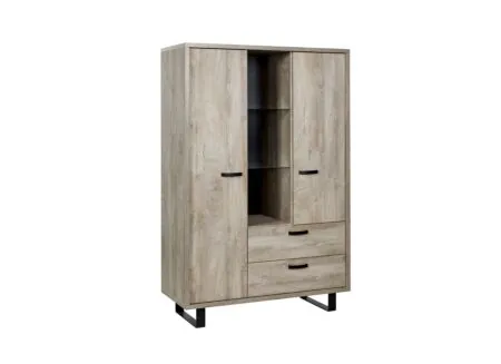Armoire Como 2 120x50x180cm - Armoire Como 2 120cm - mélamine - chêne humus
