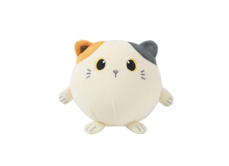 Kussen Squishy Orange Cat Ø13cm - stof - oranje
