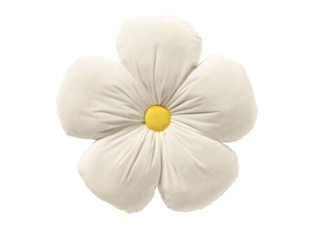 Kussen Leander Ø40cm - polyester - snow white