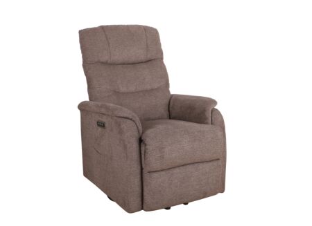 Relaxzetel Estate elektrisch - stof - taupe