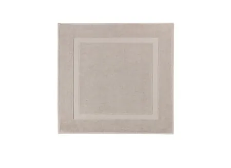 Badmat Una 60x60cm - katoen - beige
