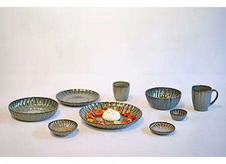 Photo ensemble - Plat Astera Ø12cm