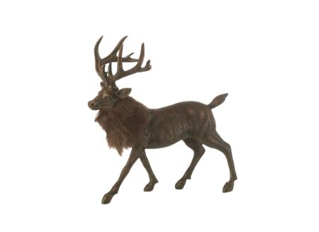 Herfstdecoratie Hert 23x8x24cm