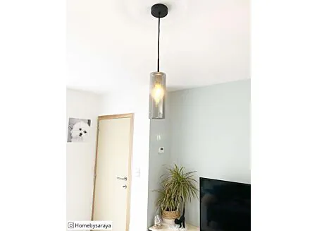Foto ambiance - Suspension Keyns Ø10cm 15W E27