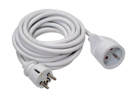 Verlengkabel 10m wit