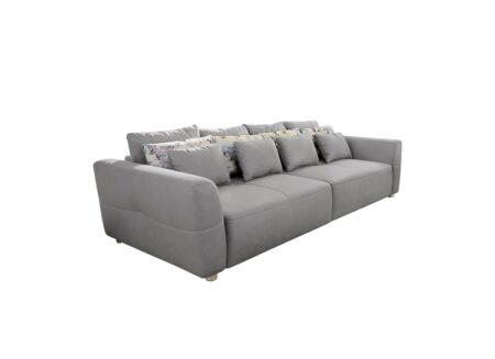 Zetel Gulliver 4-zit - stof - lichtgrijs