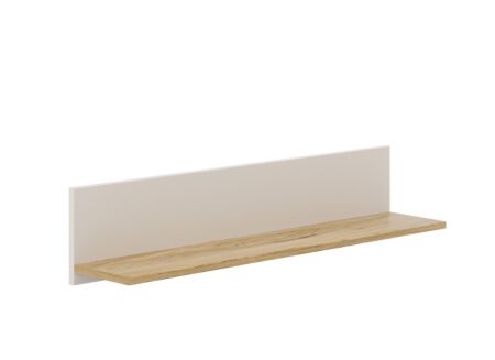 Wandplank Hazel 95x20x20cm beige