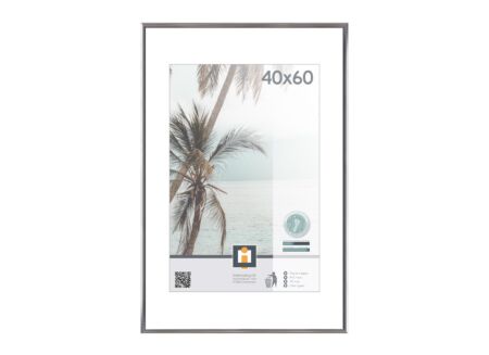 Fotokader Kyoto 60x40cm - kunststof & glas - zilver