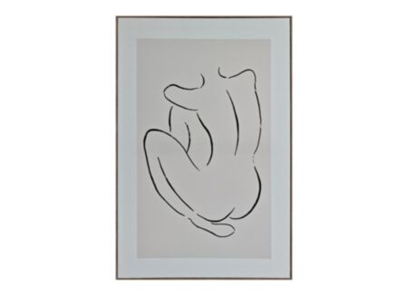 Print op canvas Nude 60x90cm