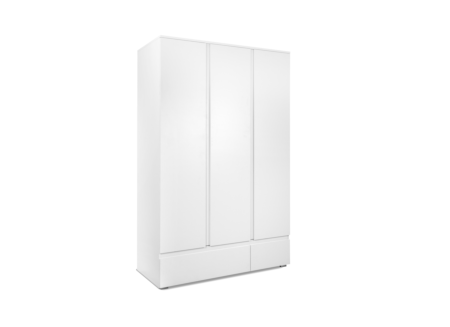 Kleerkast Image 121,6cm - decor - wit