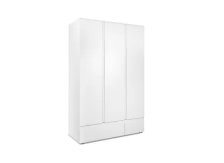 Kleerkast Image 121,6cm - decor - wit