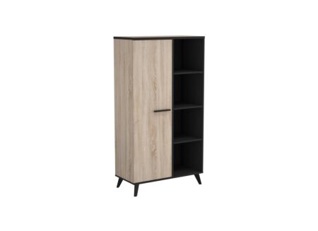 Barkast Wayne 83cm - decor - zwart