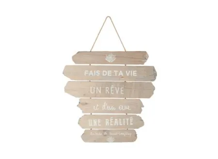 Wanddecoratie Andy 27,5x29,5cm