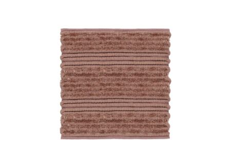 Badmat Solange 60x60cm - katoen & polyester - shady pink