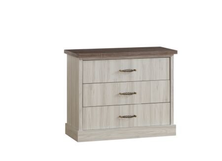 Ladekast Ella 90x45x76cm - decor - light oak/bruin
