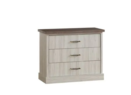 Ladekast Ella 90x45x76cm - decor - light oak/bruin