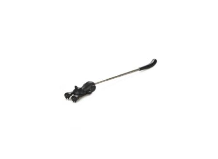 Rugkrabber Curious Cat zwart zilver
