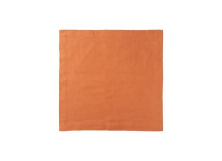 Serviette Essenza 40x40cm - katoen - terracotta
