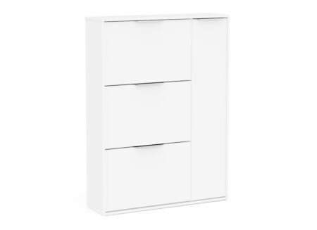 Schoenenkast Ghost 91x26x123cm - decor - wit