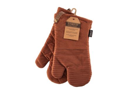 Ovenwant Velmar 17x33cm - katoen & polyester - cognac