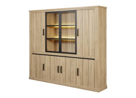 Wandmeubel Tibo 247cm