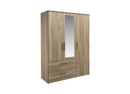 Kleerkast Orleans 145cm - decor - eik