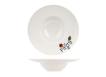 Pastabord Gedecoreerd Ø27cm