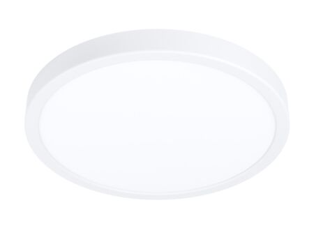 Plafondlamp Fueva 5 Ø28,5cm 20,5W LED staal wit