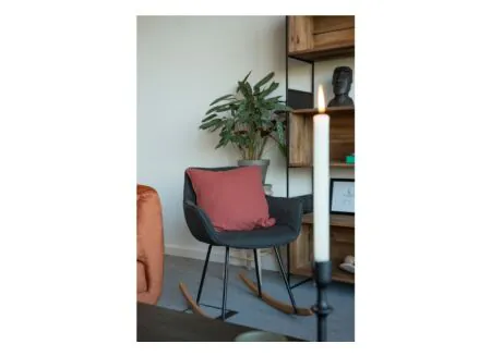 Foto ambiance - Housse de coussin Arte 60x60cm - coton - chutney