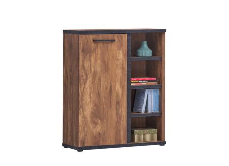 Commode Ellen 94x40x115cm - decor - acacia & zwart