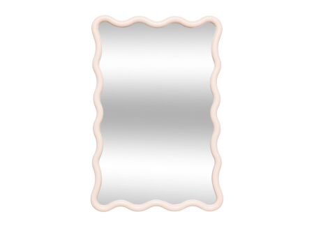 Spiegel Judy 60x38cm - kunststof/glas - beige