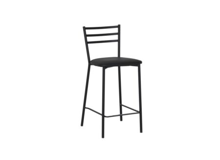 Barstoel Romy ZH65cm - stof - traffic black