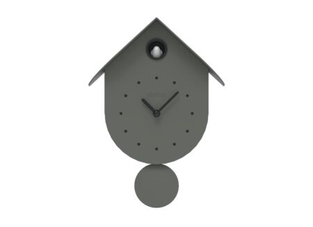 Wandklok Cuckoo Bird olijfgroen