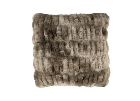 Kussen Ribbed Bear 45x45cm - stof - bruin