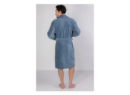 Foto ambiance - Peignoir M flanelle jeans