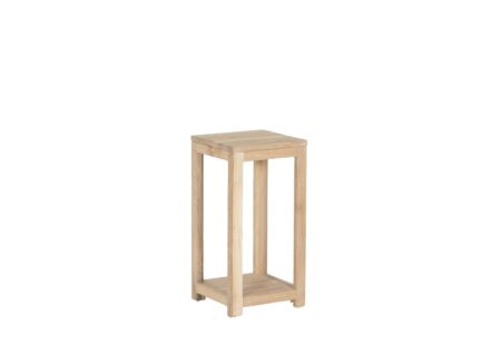 Zuil Arriba 30x30x60cm - eik massief - naturel
