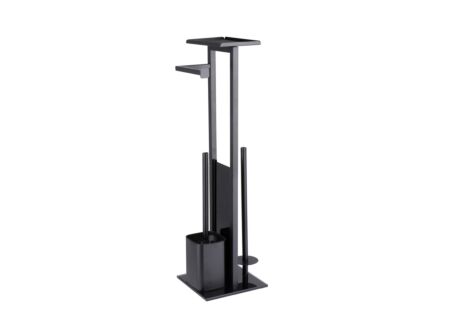 Toiletbutler Dunn mat zwart