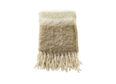 Plaid Lenard 130x170cm acryl/polyester/wol irish cream