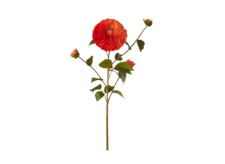 Kunstbloem Dahlia H77cm