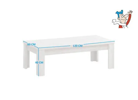 Table de Salon Elias gris brun