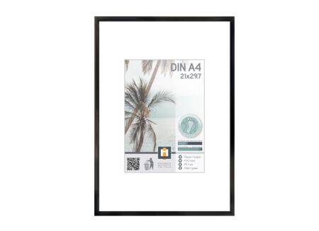 Fotokader Kyoto 30x21cm - kunststof & glas - zwart