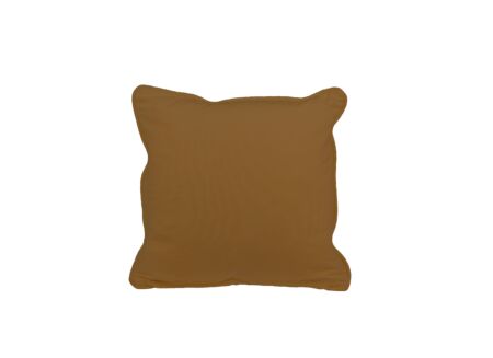Kussenhoes Arte 45x45cm - katoen - goud bruin