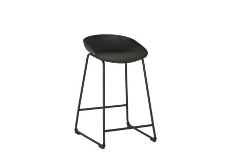 Barkruk Vegas ZH65cm - kunststof - zwart