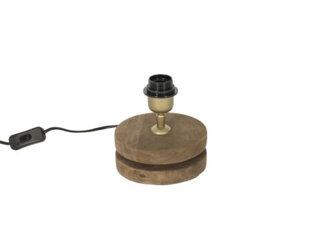Lampenvoet Ø15cm - hout - naturel