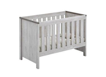 Babybed Eline 60x120cm - decor - white oak