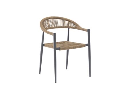 Tuinstoel Guava aluminium beige