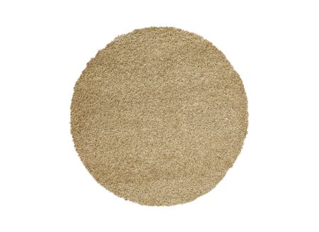 Rond tapijt Twister Ø120cm - polypropyleen - goud